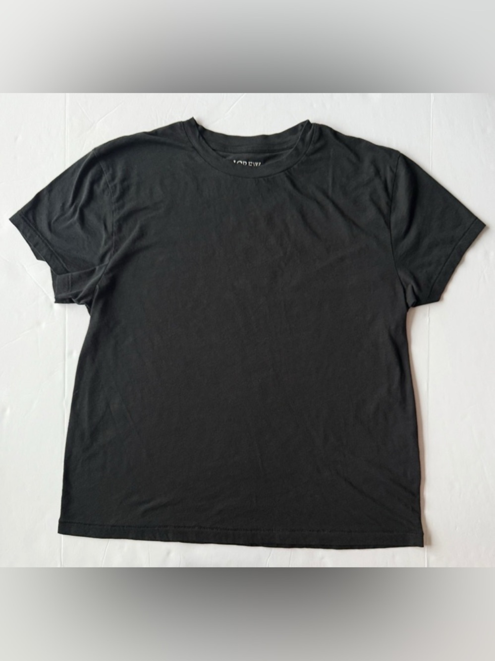 J. Crew Feather Jersey Slim Classic T-Shirt Black Size S